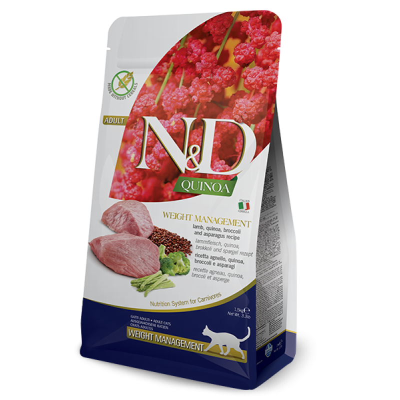 N&D QUINOA TAHILSIZ DIGESTION KUZU 5kg